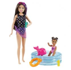 // BARBIE SKIPPER- ENS. PISCINE ET BAMBIN